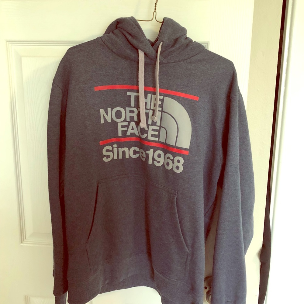 North face hoodie (light Navy)